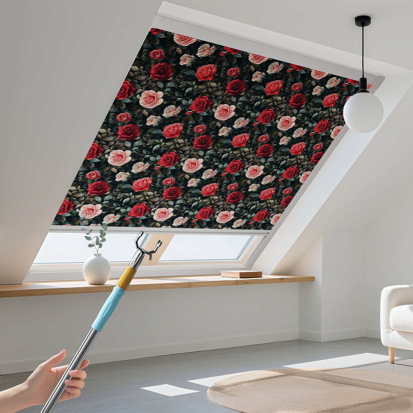 Custom Size Framed Shade