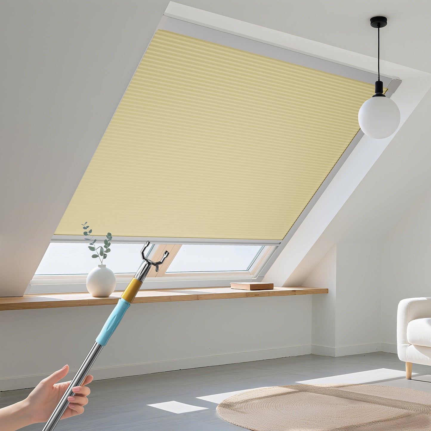 Custom Size Framed Shade