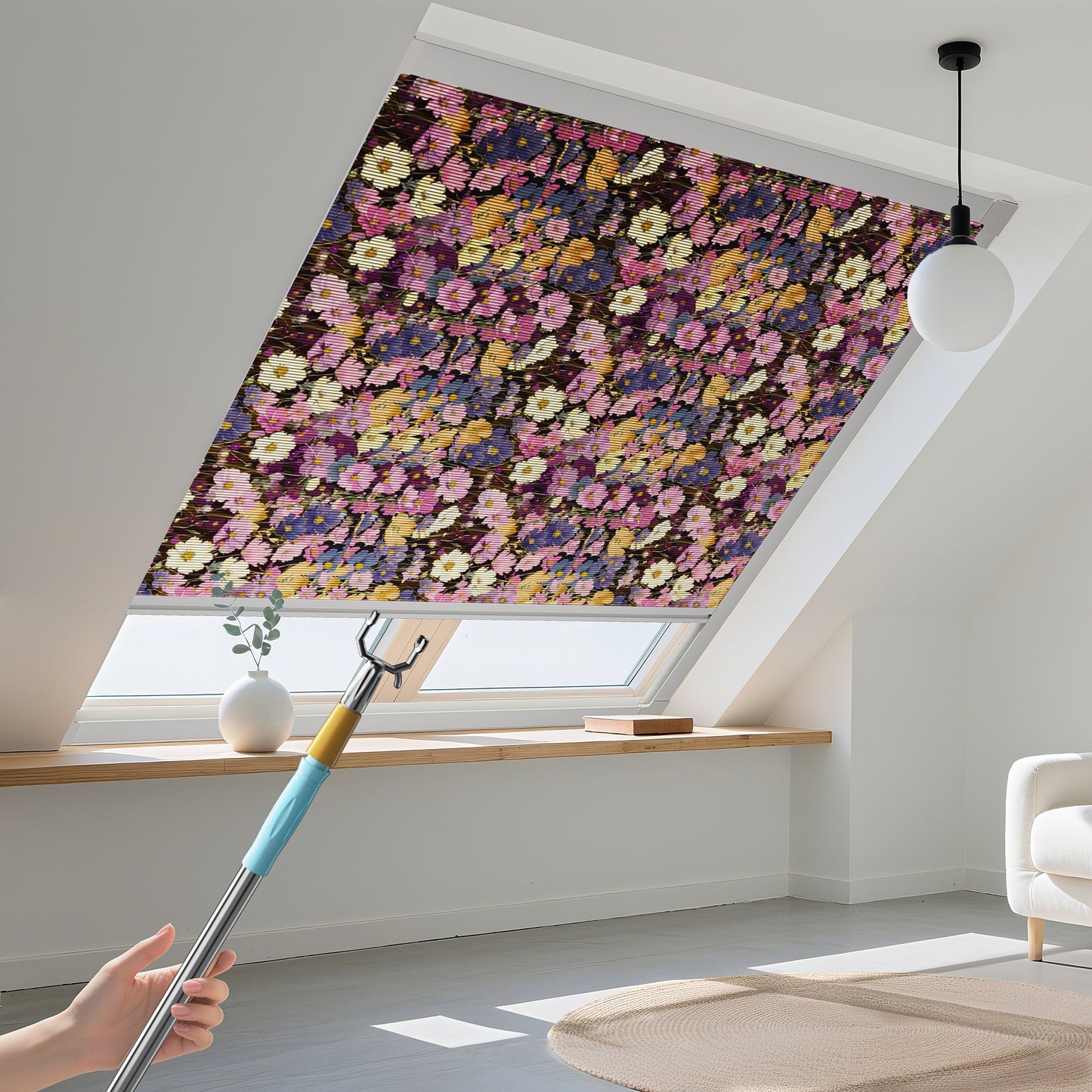 Custom Size Framed Shade