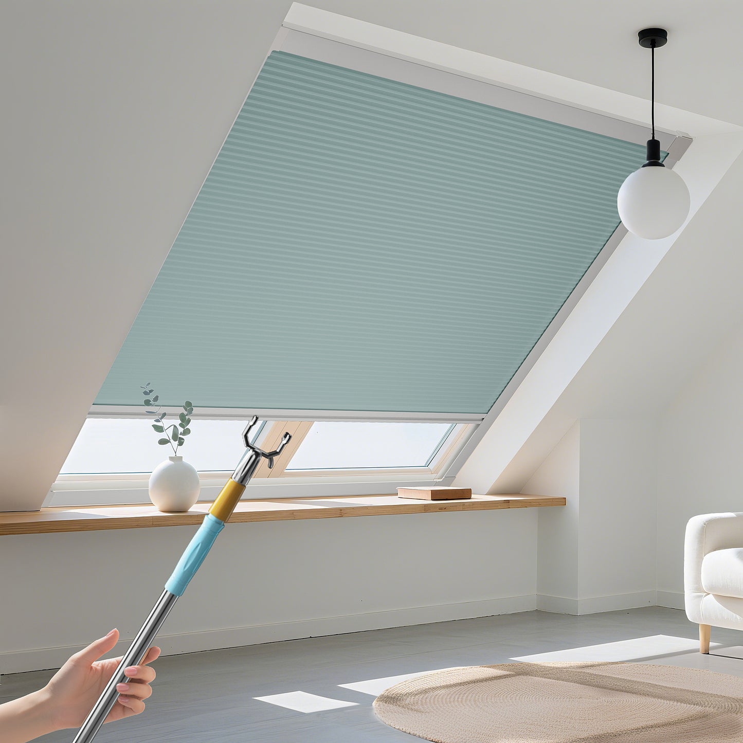 Custom Size Framed Shade