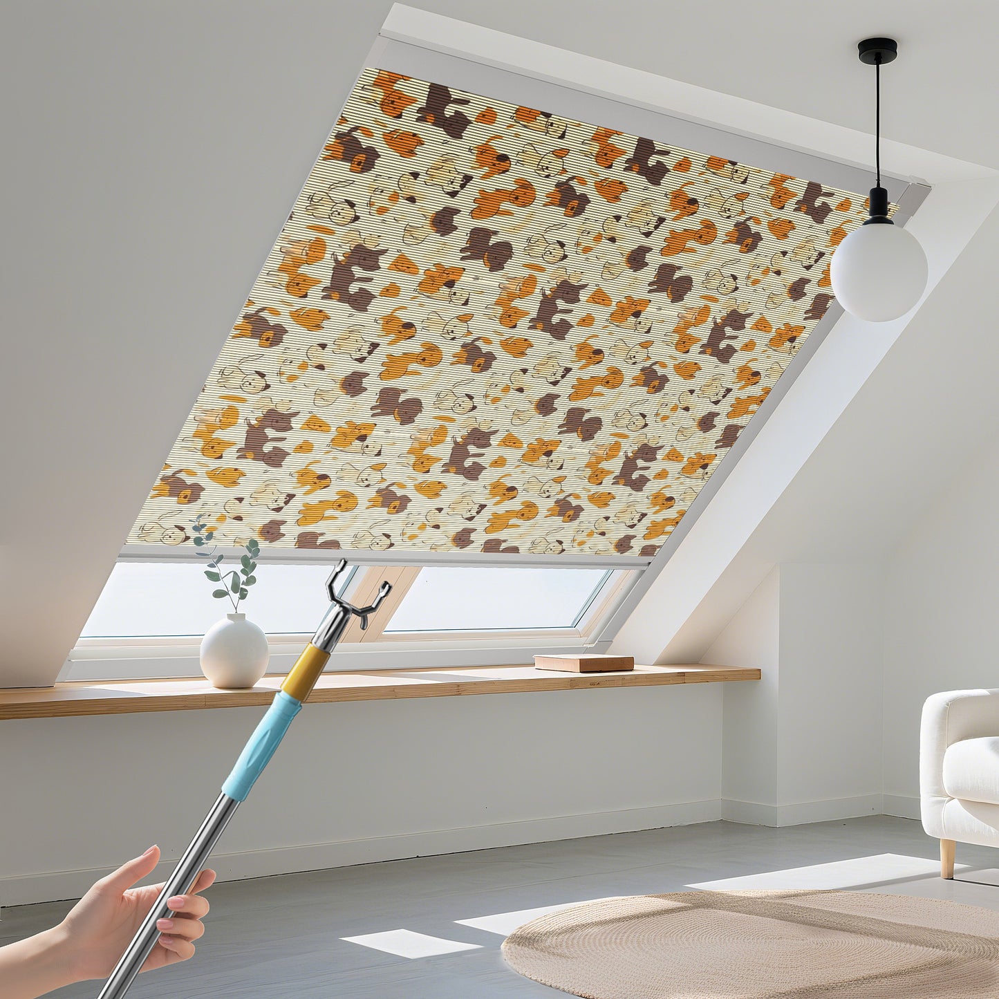 Custom Size Framed Shade
